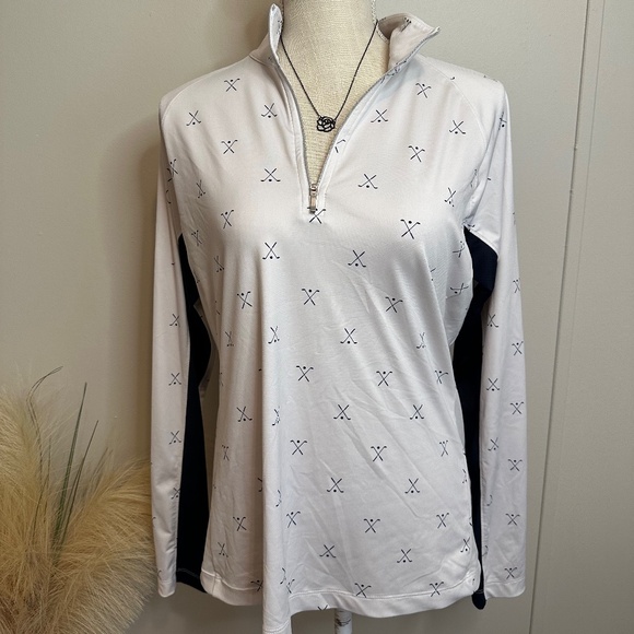 White and Navy Golf - Picture 1 of 6